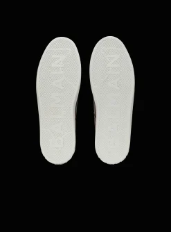 B-Court Signature Calfskin Trainers-Balmain Fashion