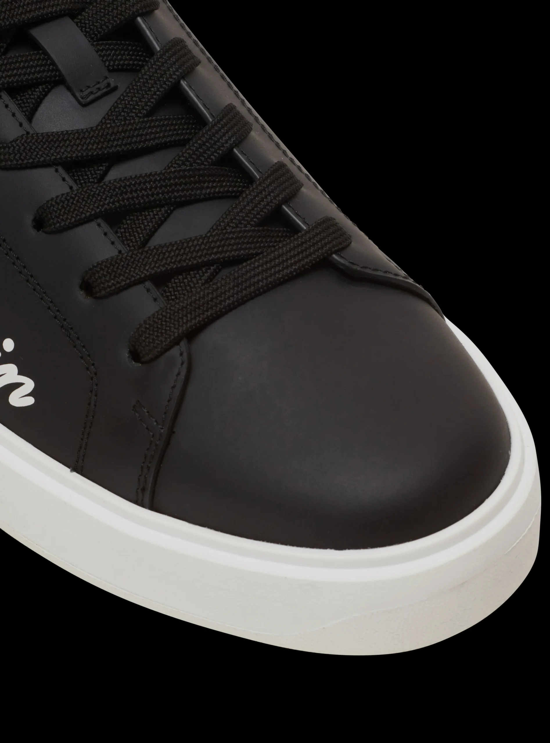 B-Court Signature Calfskin Trainers-Balmain Fashion
