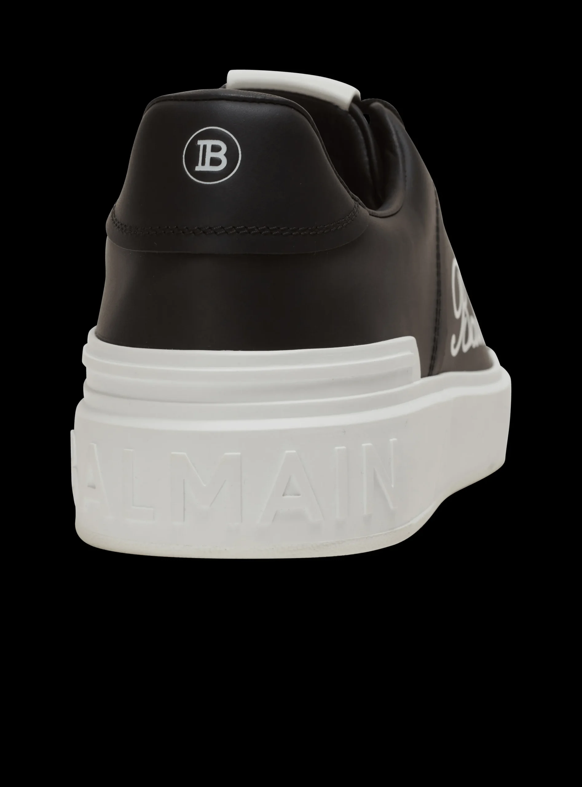 B-Court Signature Calfskin Trainers-Balmain Fashion