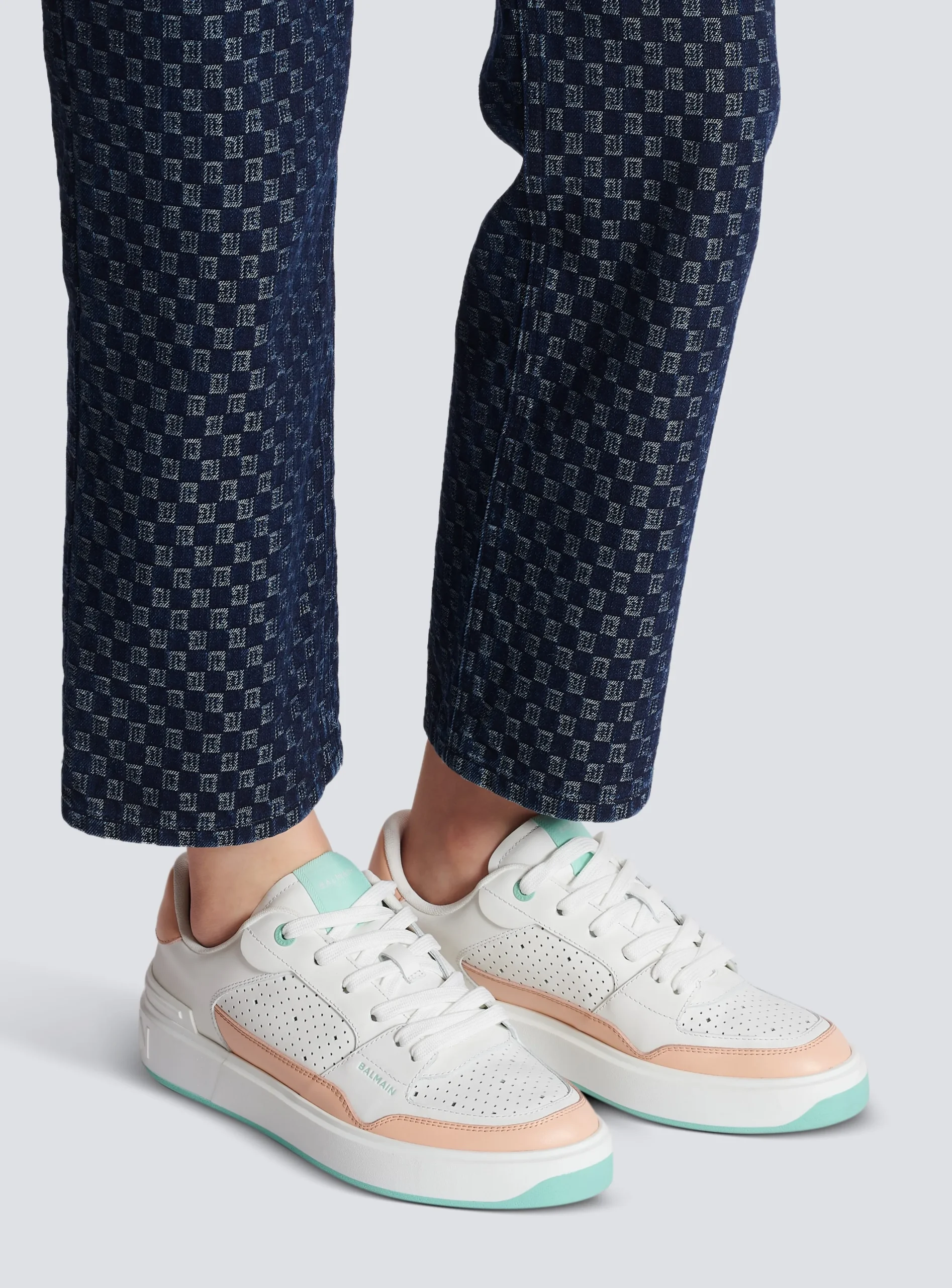 B-Court Flip Leather Trainers-Balmain Best Sale