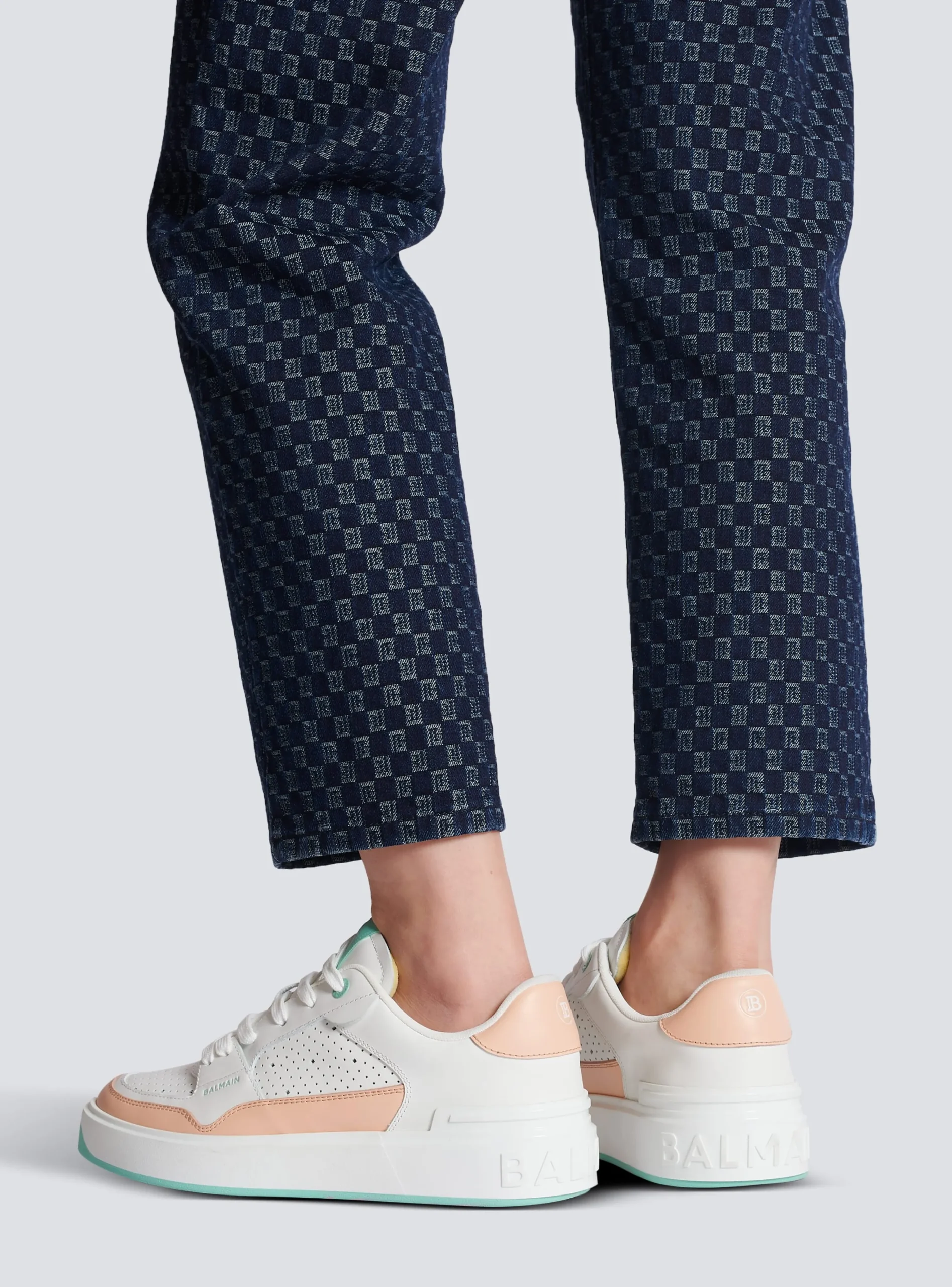 B-Court Flip Leather Trainers-Balmain Best Sale