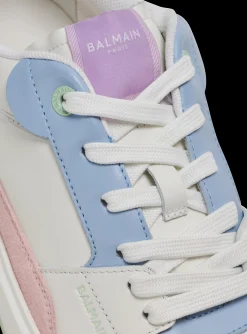 B-Court Flip Leather Trainers-Balmain Store