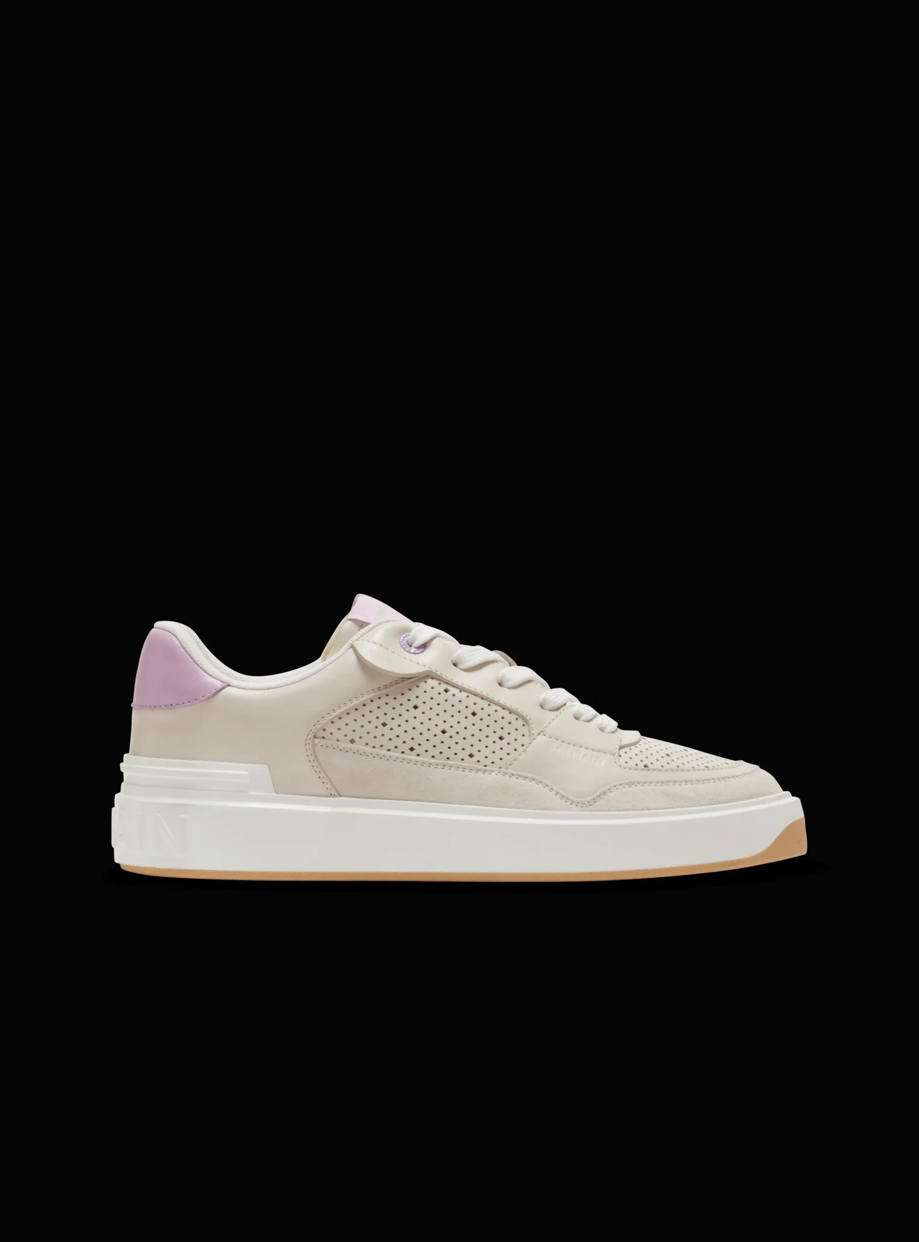 B-Court Flip Leather Trainers-Balmain New