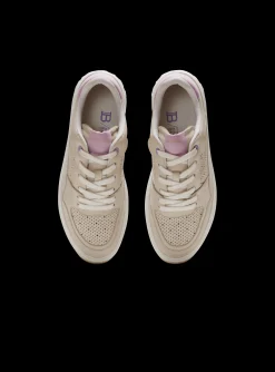 B-Court Flip Leather Trainers-Balmain New
