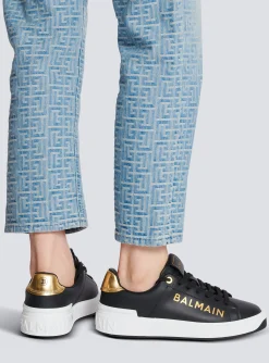 B-Court Leather Trainers-Balmain Clearance