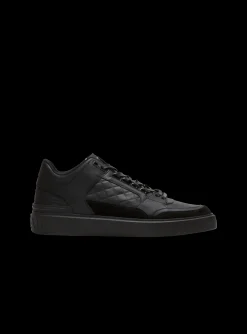 B-Court Mid-top Leather Trainers-Balmain Cheap