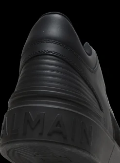 B-Court Mid-top Leather Trainers-Balmain Cheap