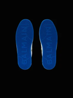 B-Court Smooth Leather Trainers-Balmain Flash Sale