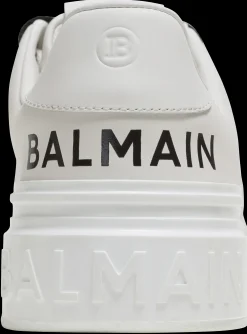 B-Court Smooth Leather Trainers-Balmain New