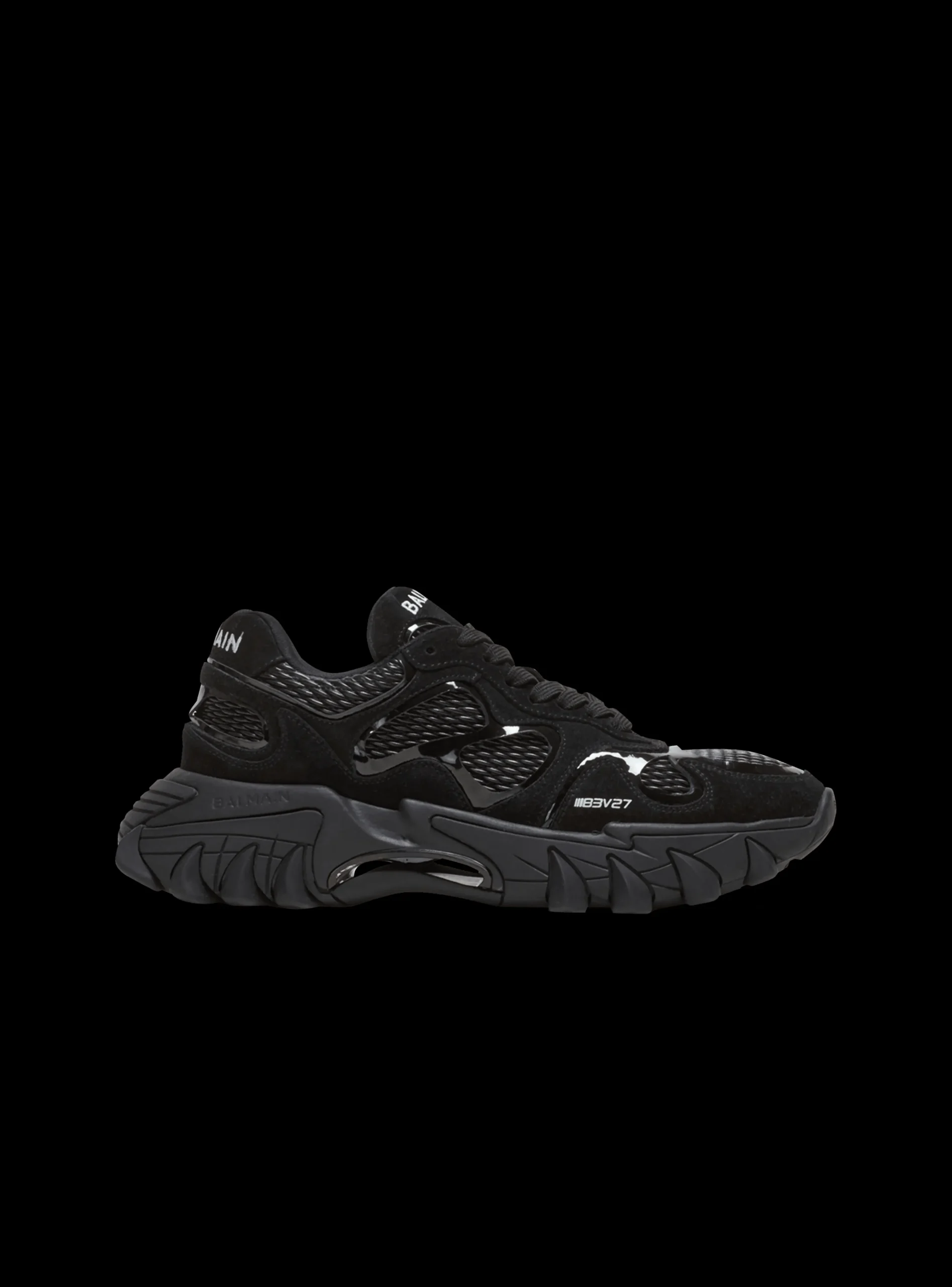 B-Court Trainers With Jacquard Monogram-Balmain Online