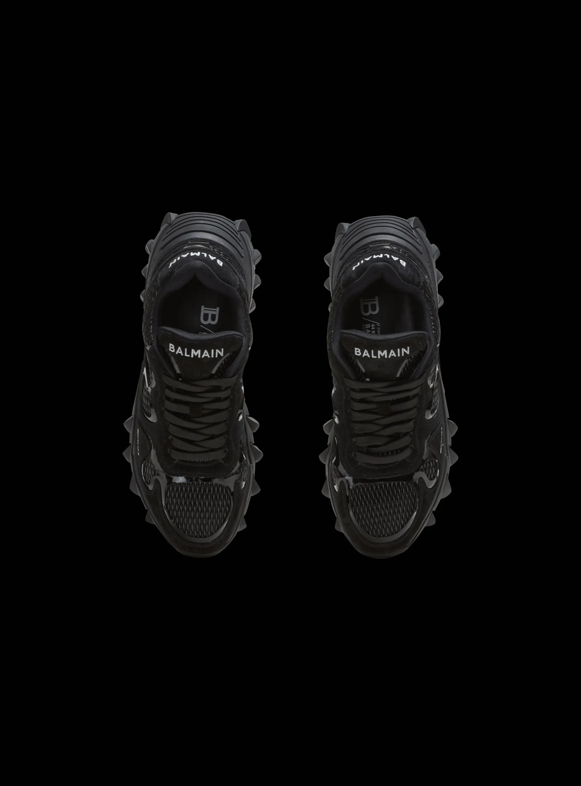 B-Court Trainers With Jacquard Monogram-Balmain Online