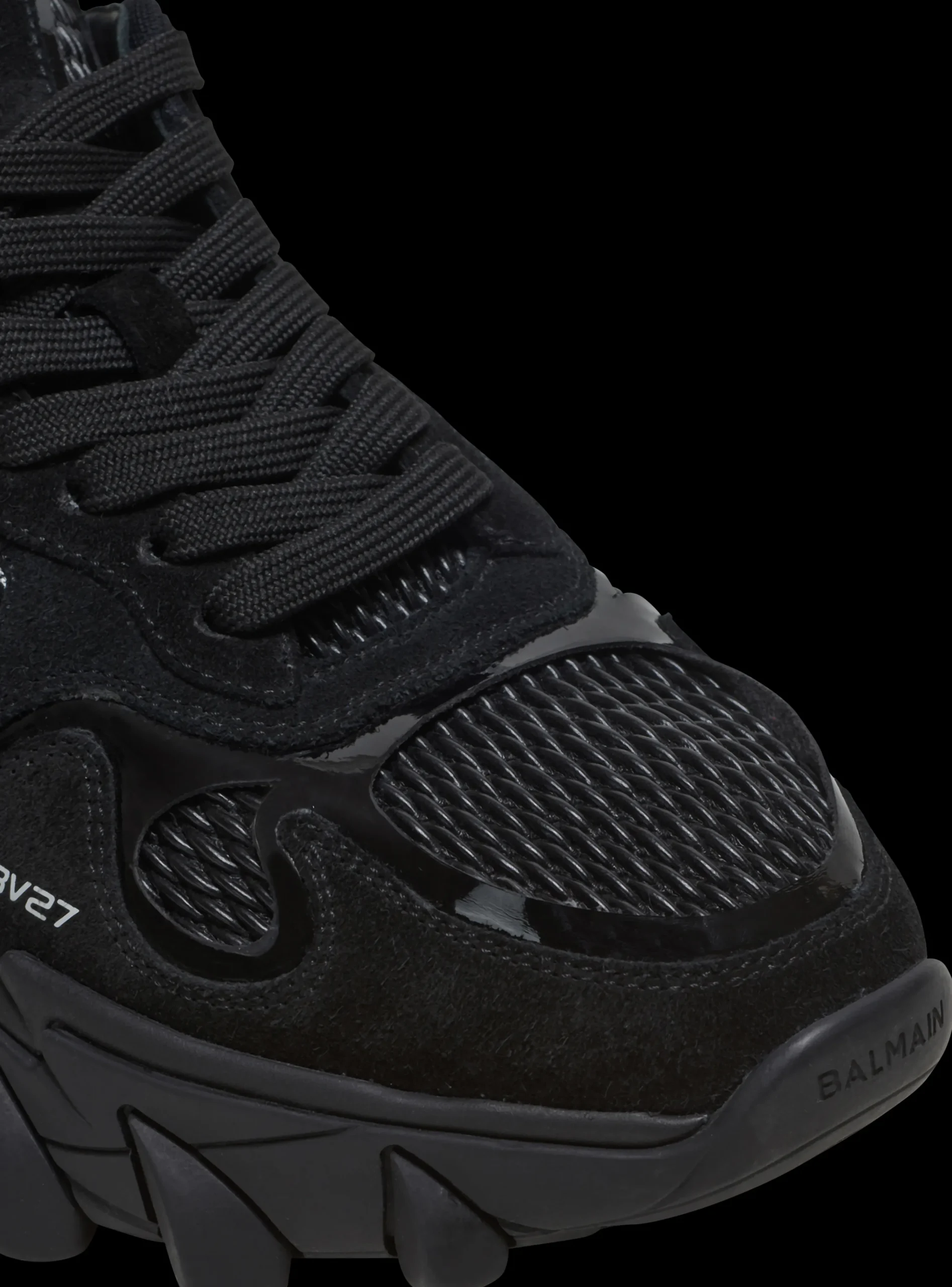 B-Court Trainers With Jacquard Monogram-Balmain Online