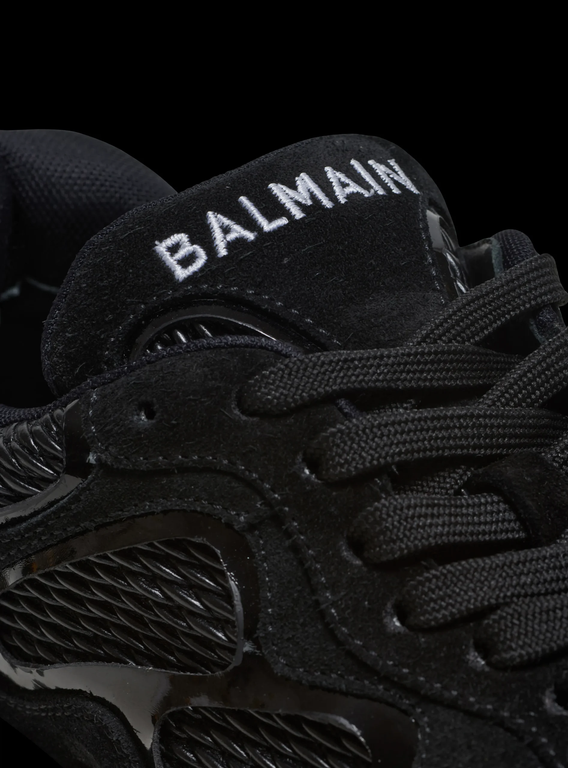 B-Court Trainers With Jacquard Monogram-Balmain Online