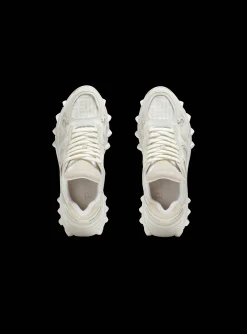B-East Monogrammed Nylon And Leather Trainers-Balmain Best