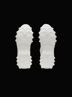 B-East Monogrammed Nylon And Leather Trainers-Balmain Best