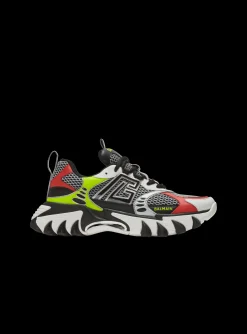 B-East PB Trainers In Technical Materials And Mesh-Balmain Best Sale
