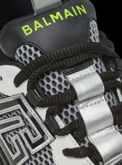B-East PB Trainers In Technical Materials And Mesh-Balmain Best Sale