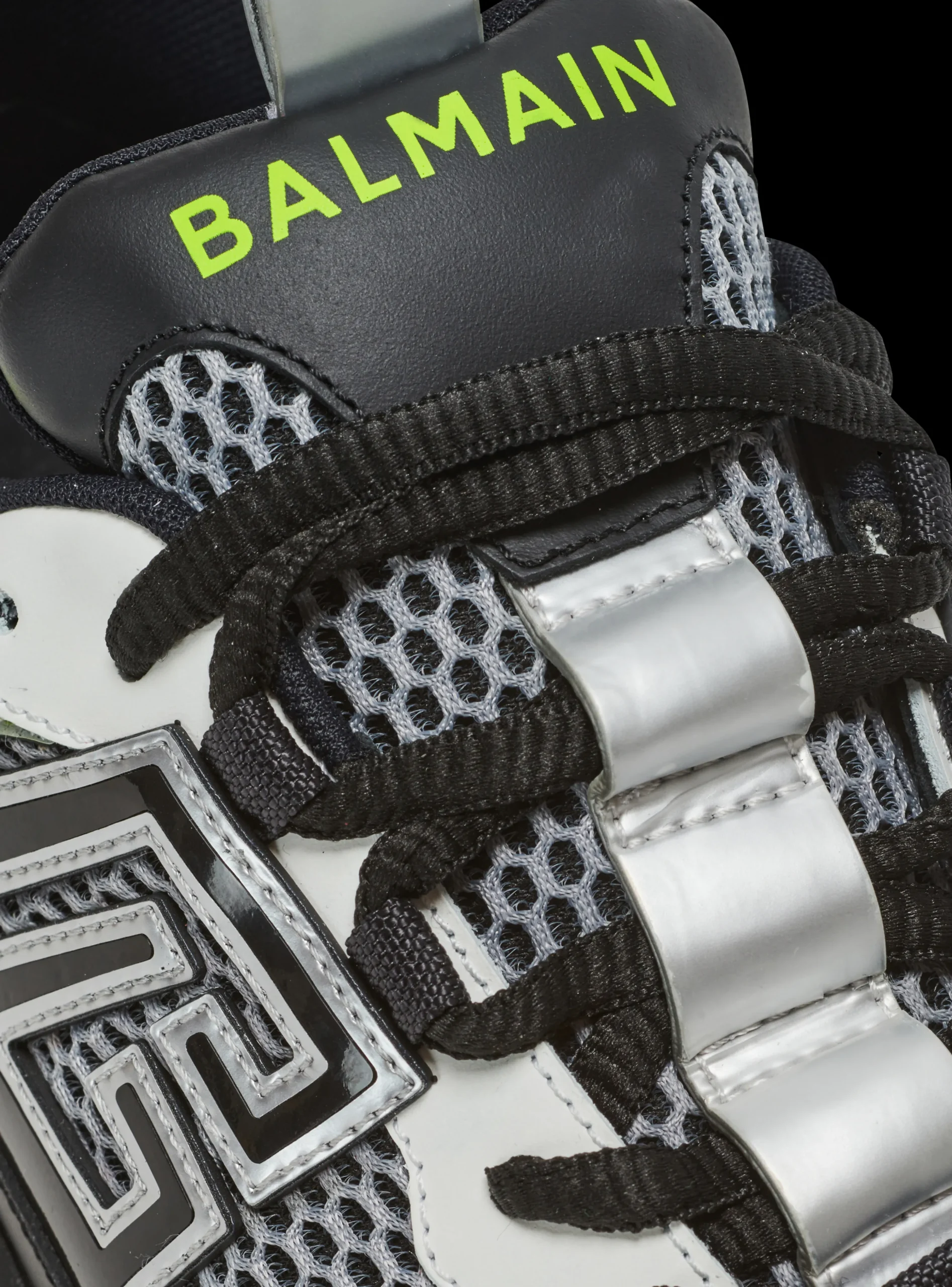 B-East PB Trainers In Technical Materials And Mesh-Balmain Best Sale