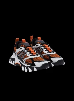 B-East PB Trainers In Technical Materials And Mesh-Balmain Best Sale
