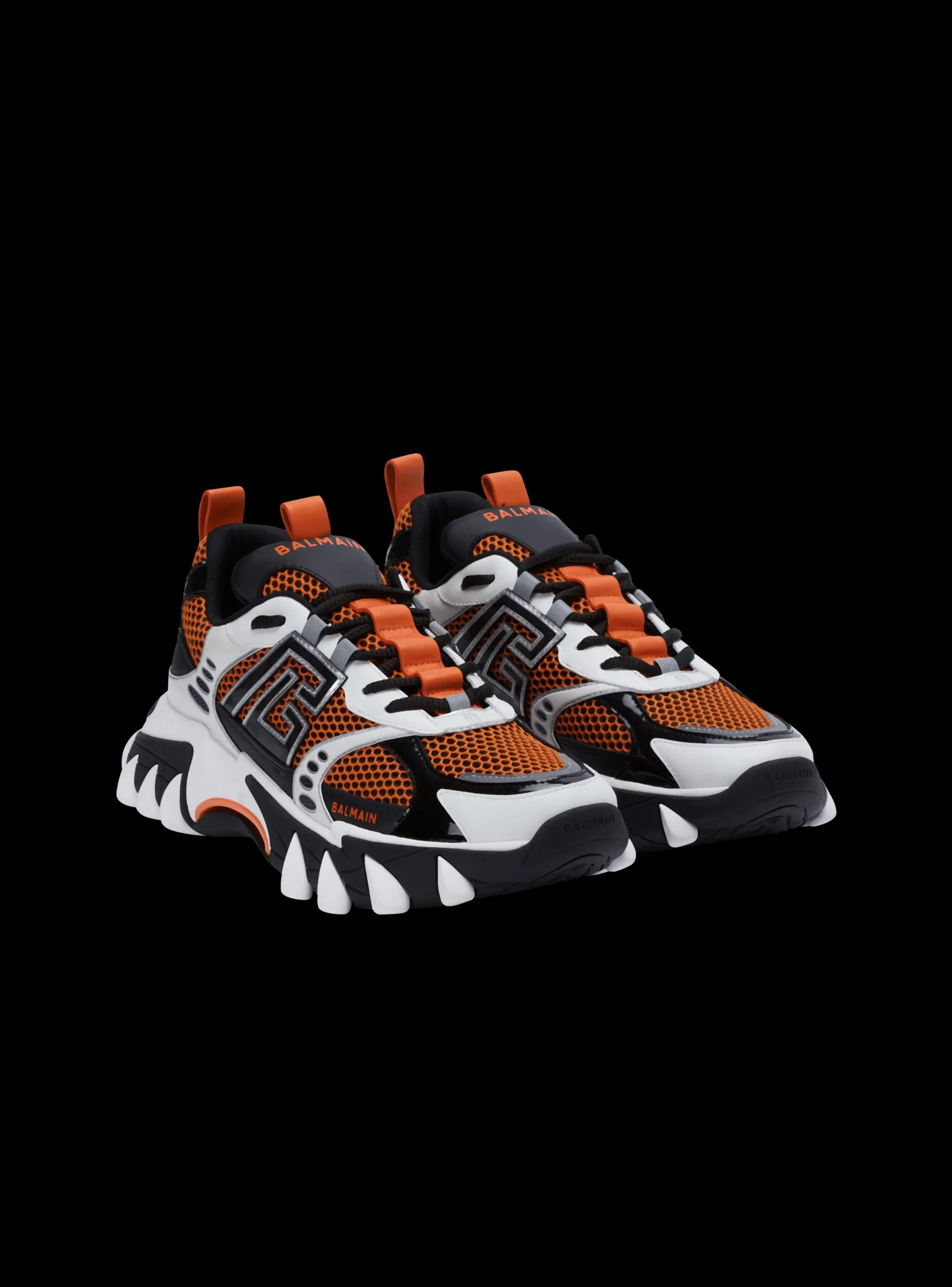 B-East PB Trainers In Technical Materials And Mesh-Balmain Best Sale