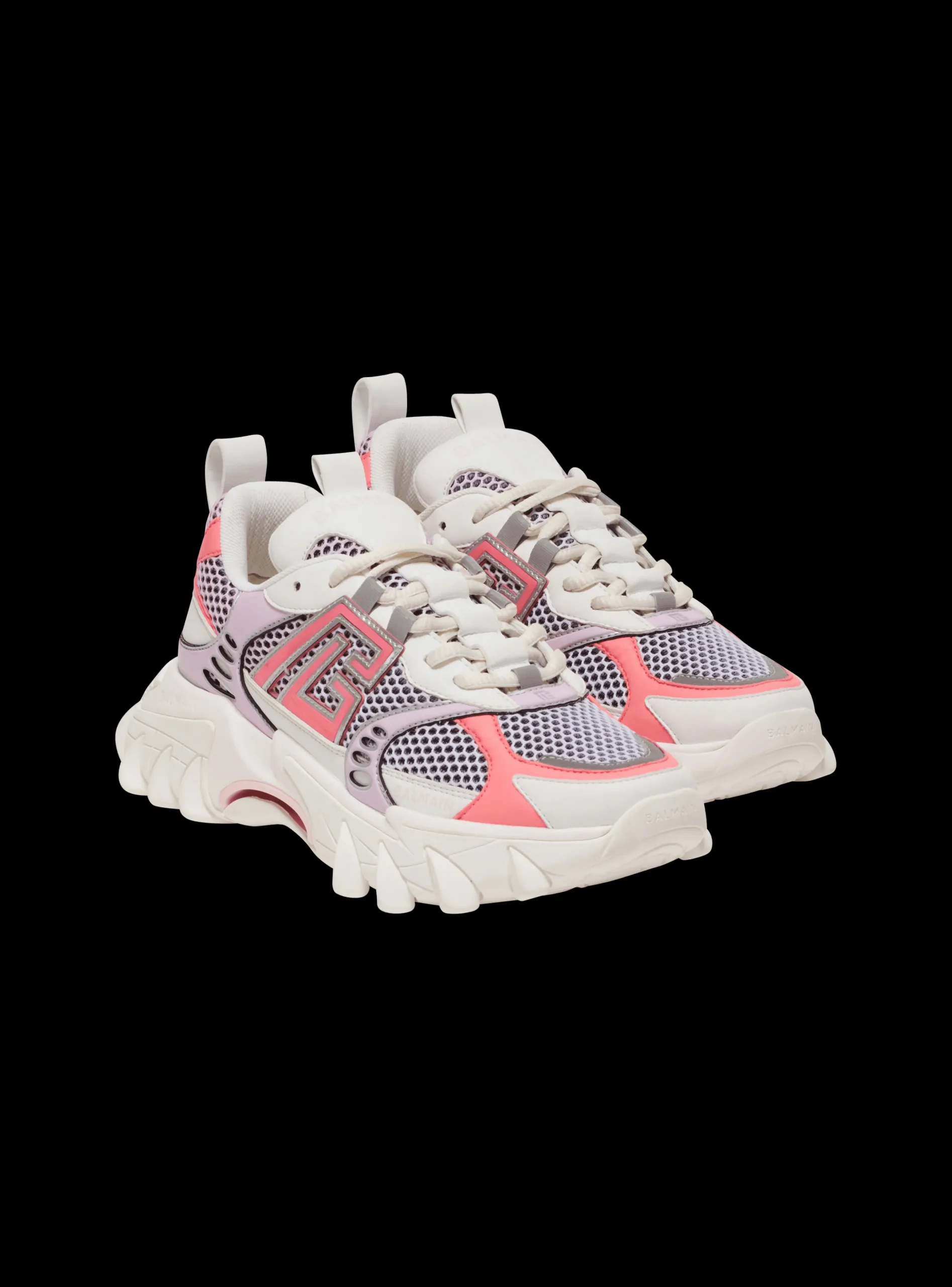 B-East PB Trainers In Technical Materials And Mesh-Balmain Outlet