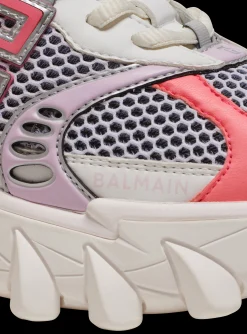 B-East PB Trainers In Technical Materials And Mesh-Balmain Outlet