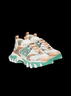 B-East PB Trainers In Technical Materials And Mesh-Balmain Best