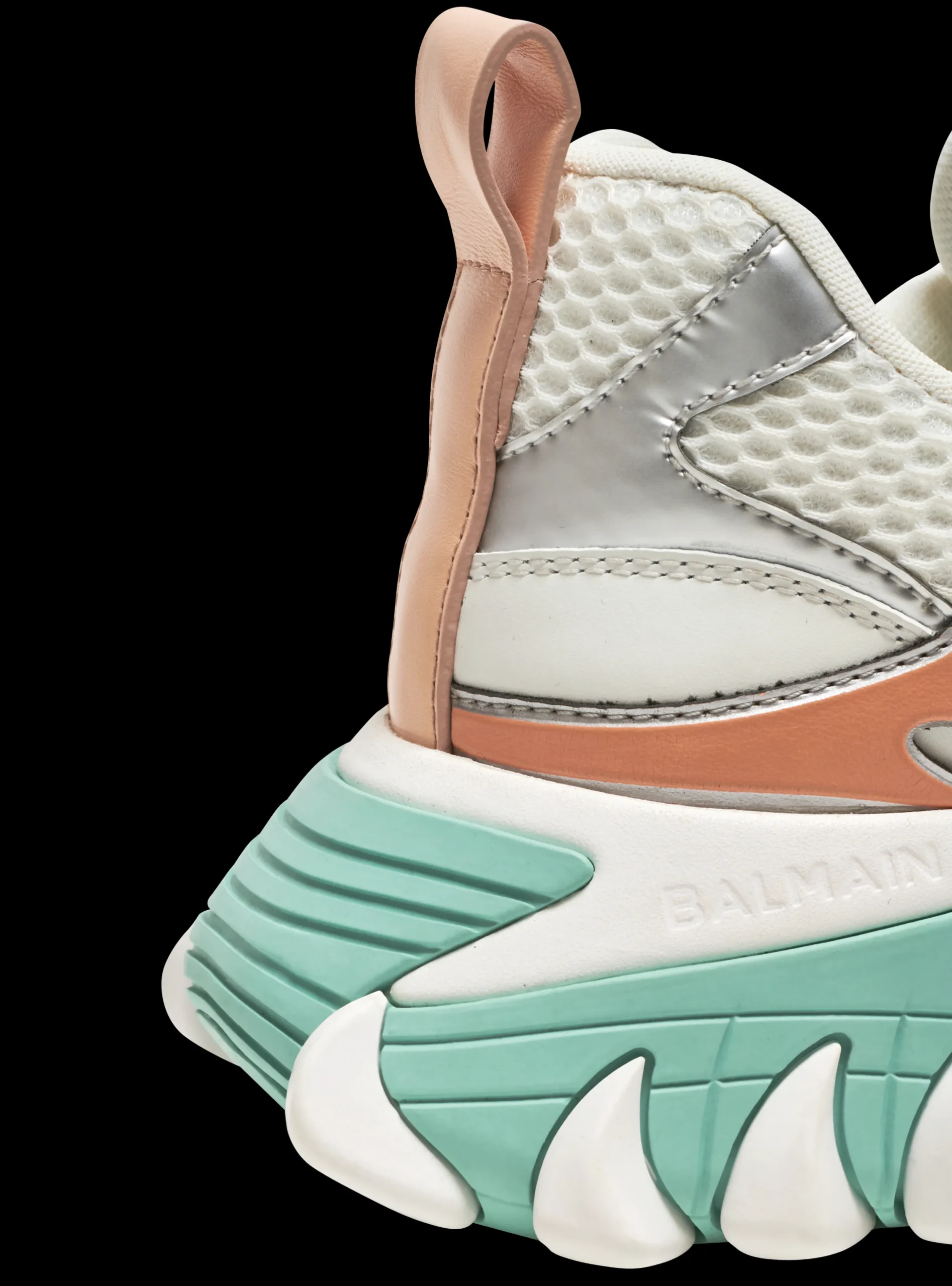 B-East PB Trainers In Technical Materials And Mesh-Balmain Best