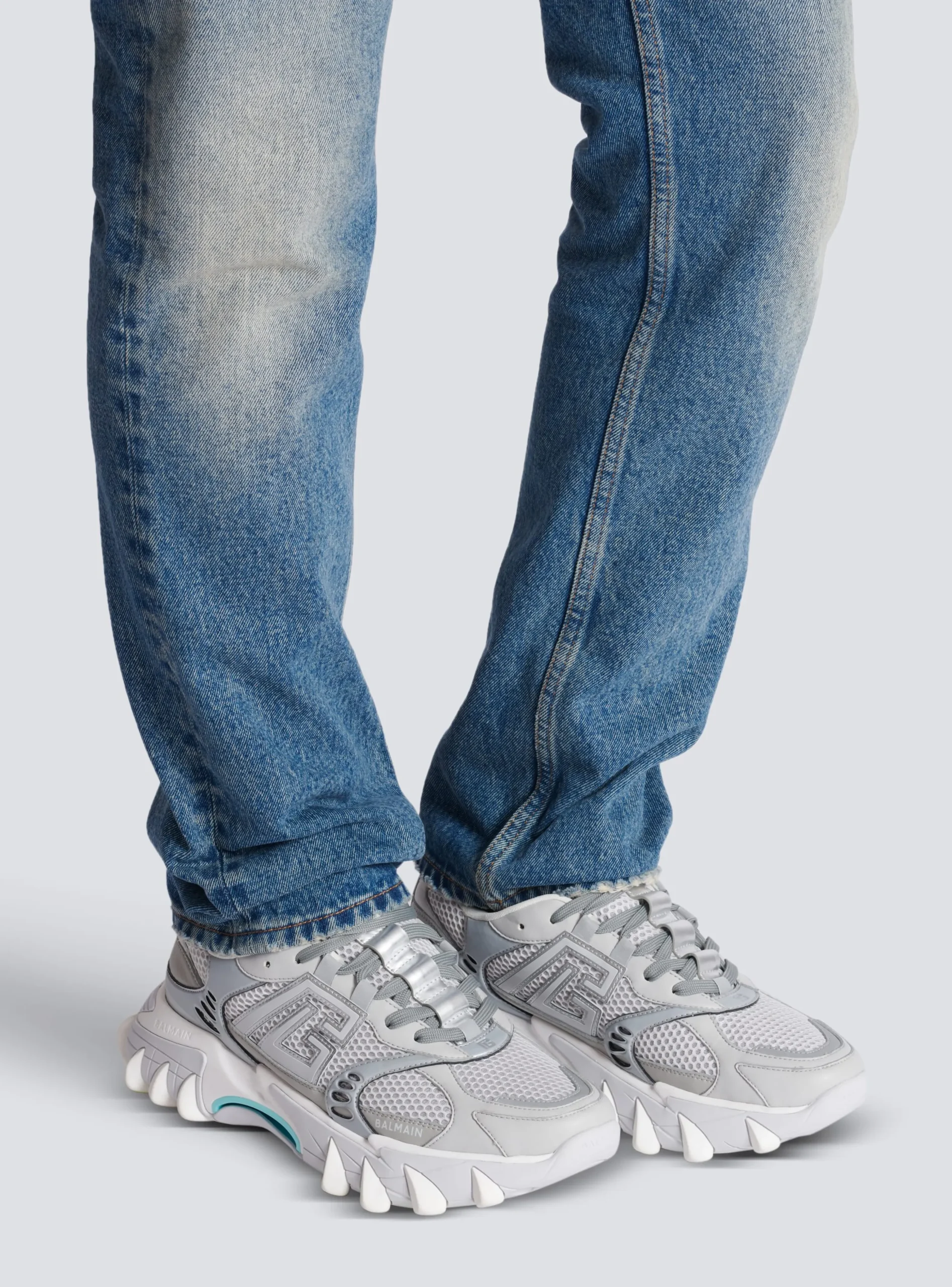 B-East PB Trainers In Technical Materials And Mesh-Balmain Clearance