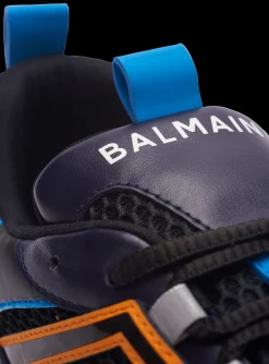 B-East Trainers In Calfskin And Mesh-Balmain Best Sale