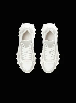B-East Trainers In Leather, Suede And Mesh-Balmain Outlet