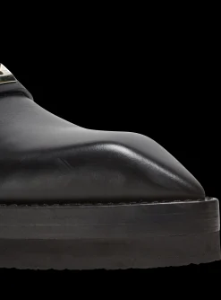 Ben Smooth Leather Loafers-Balmain Outlet