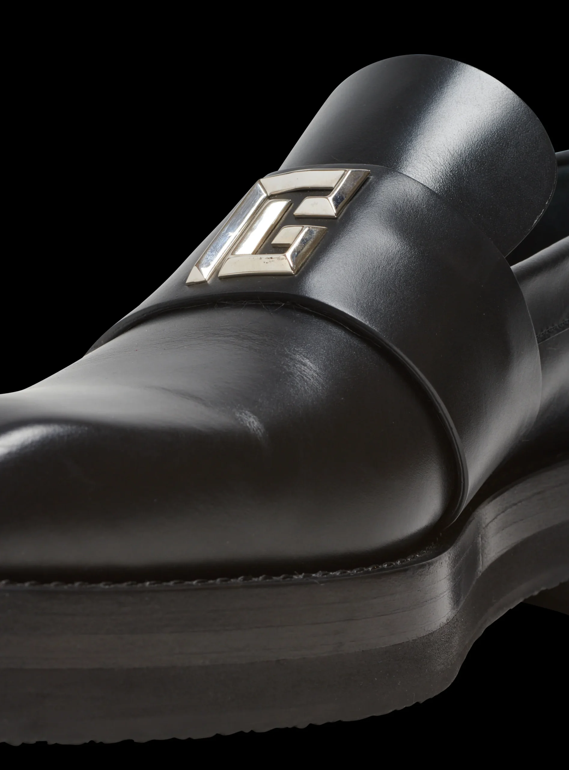 Ben Smooth Leather Loafers-Balmain Outlet
