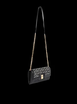 Bicolor Jacquard 1945 Wallet With Chain-Balmain Shop