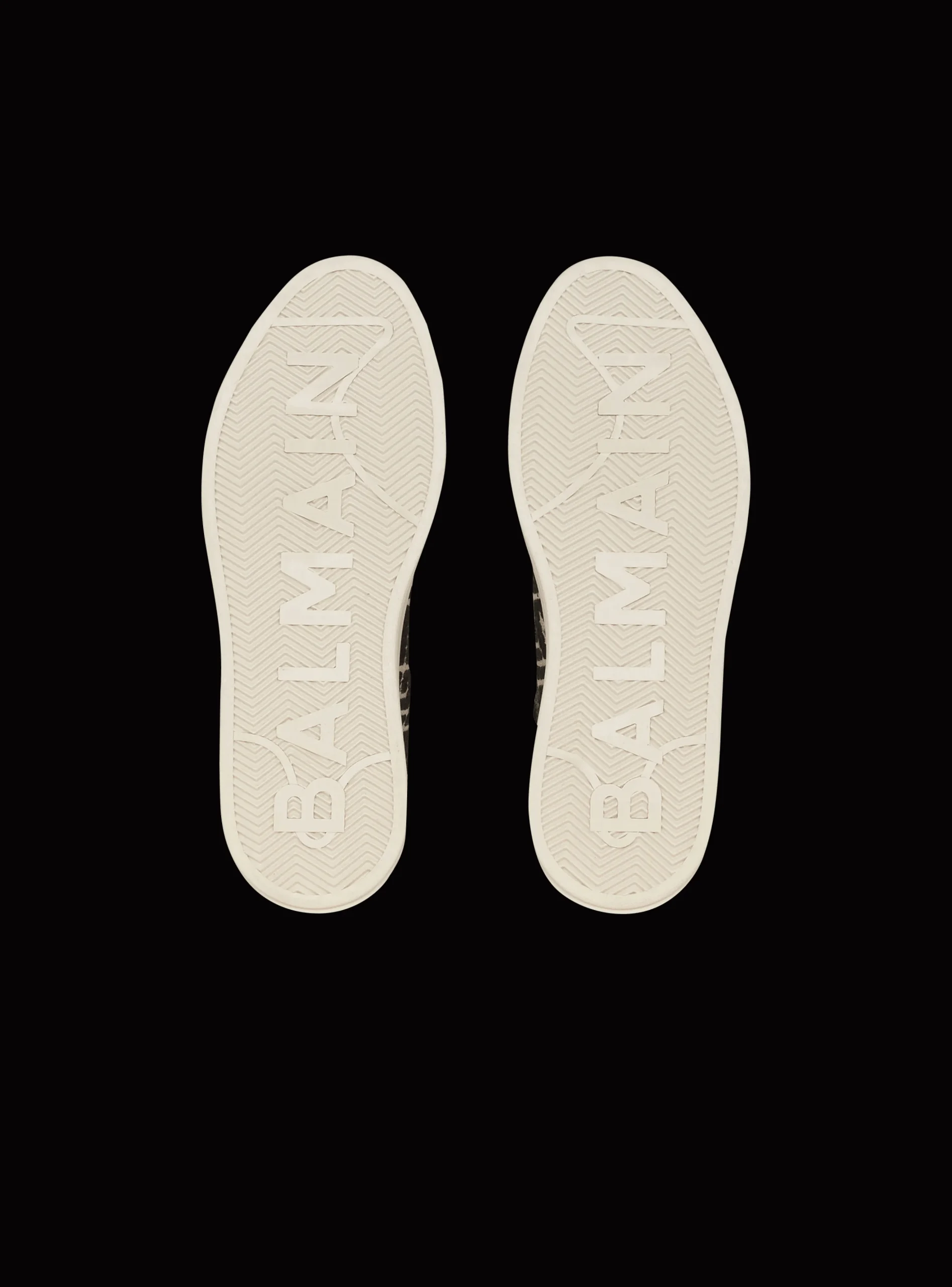 Bicolor Jacquard B-Court High-top Sneakers-Balmain Sale