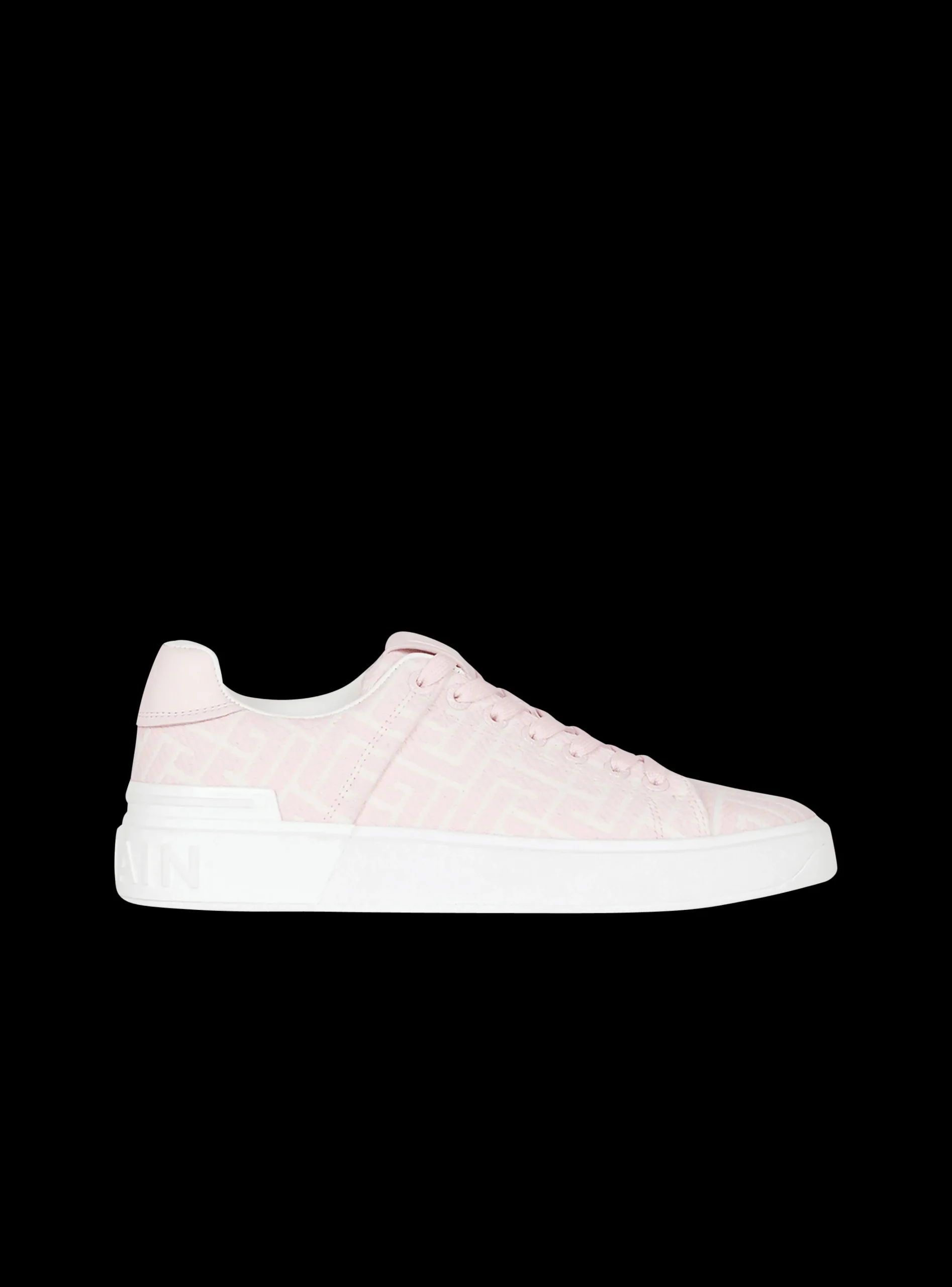 Bicolor Jacquard B-Court Sneakers-Balmain Best