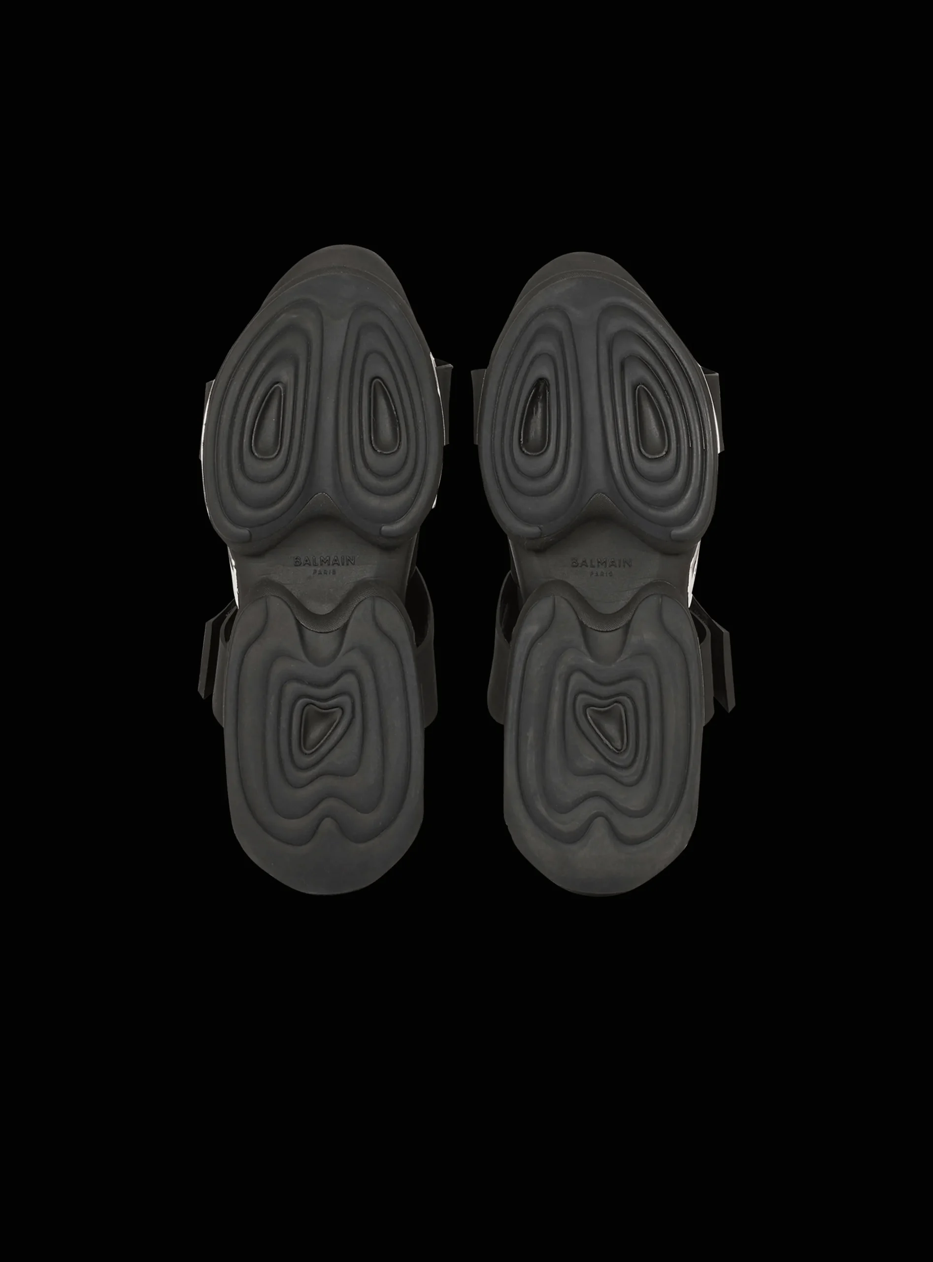 Neoprene And Knit B-Bold High-top Sneakers With Straps-Balmain Clearance