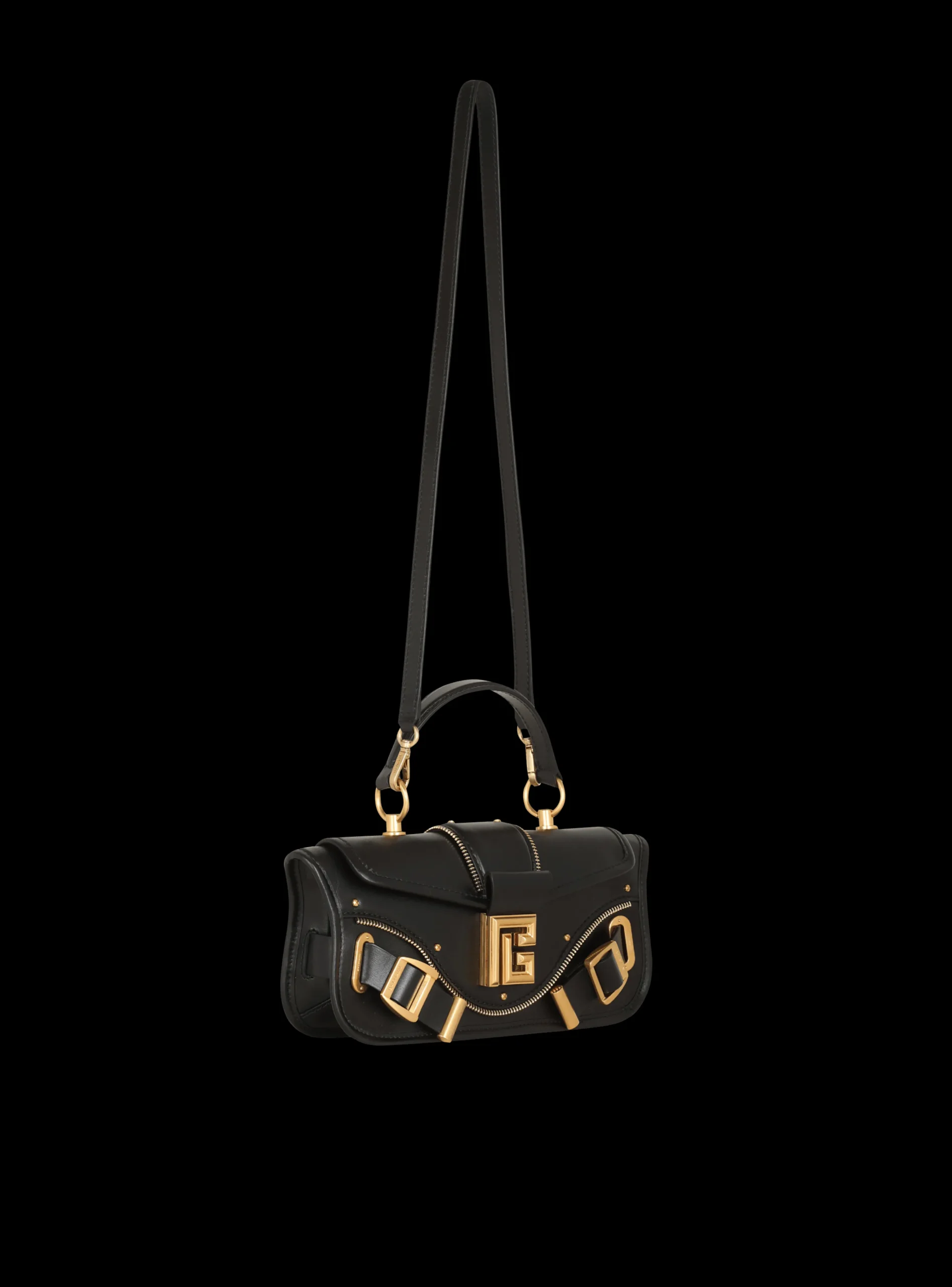 Blaze Clutch Bag In Smooth Leather-Balmain Outlet