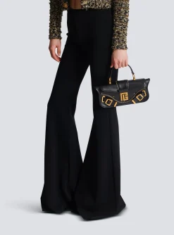 Blaze Clutch Bag In Smooth Leather-Balmain Outlet