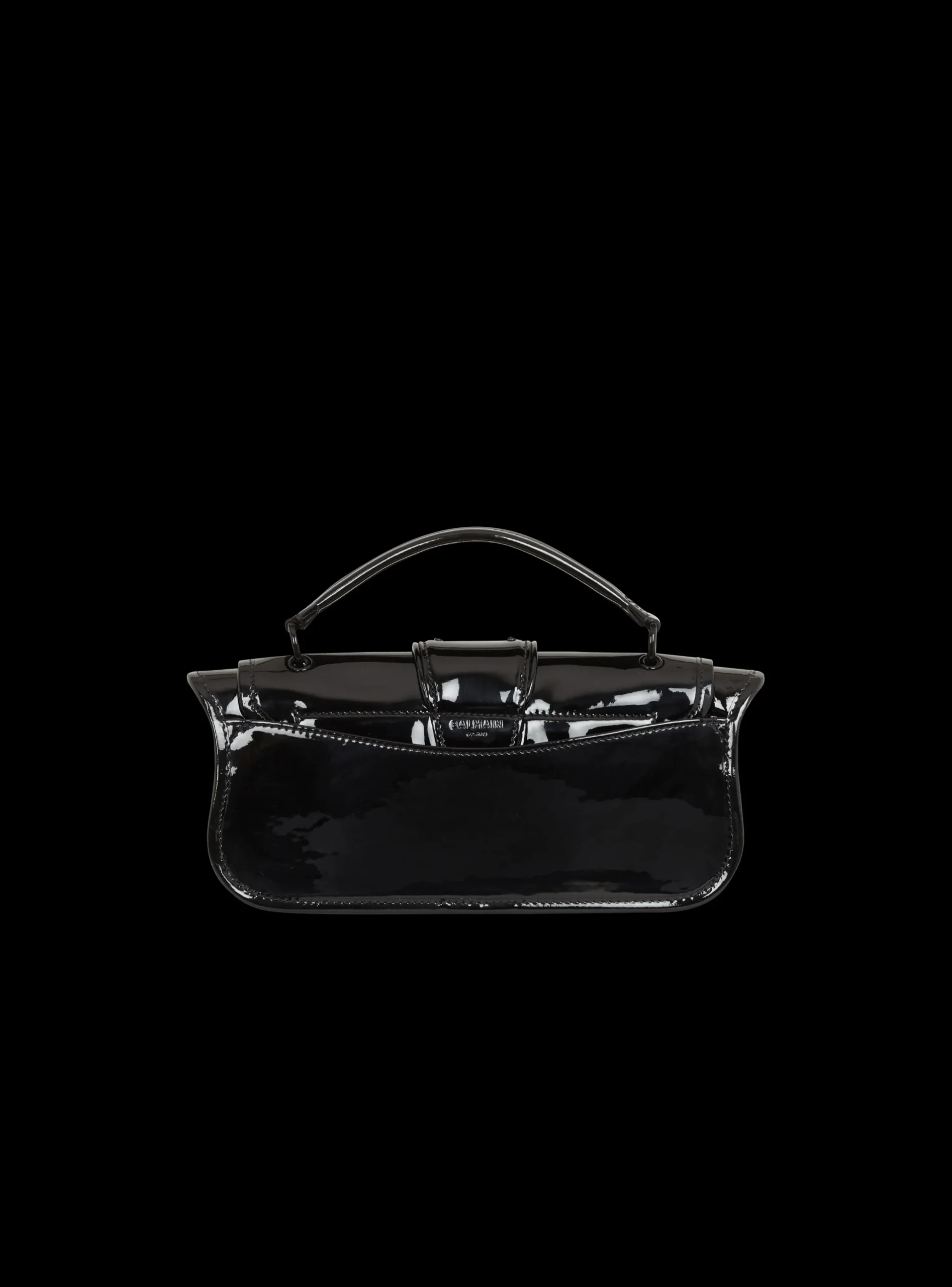 Blaze Pouch In Patent Leather-Balmain Flash Sale