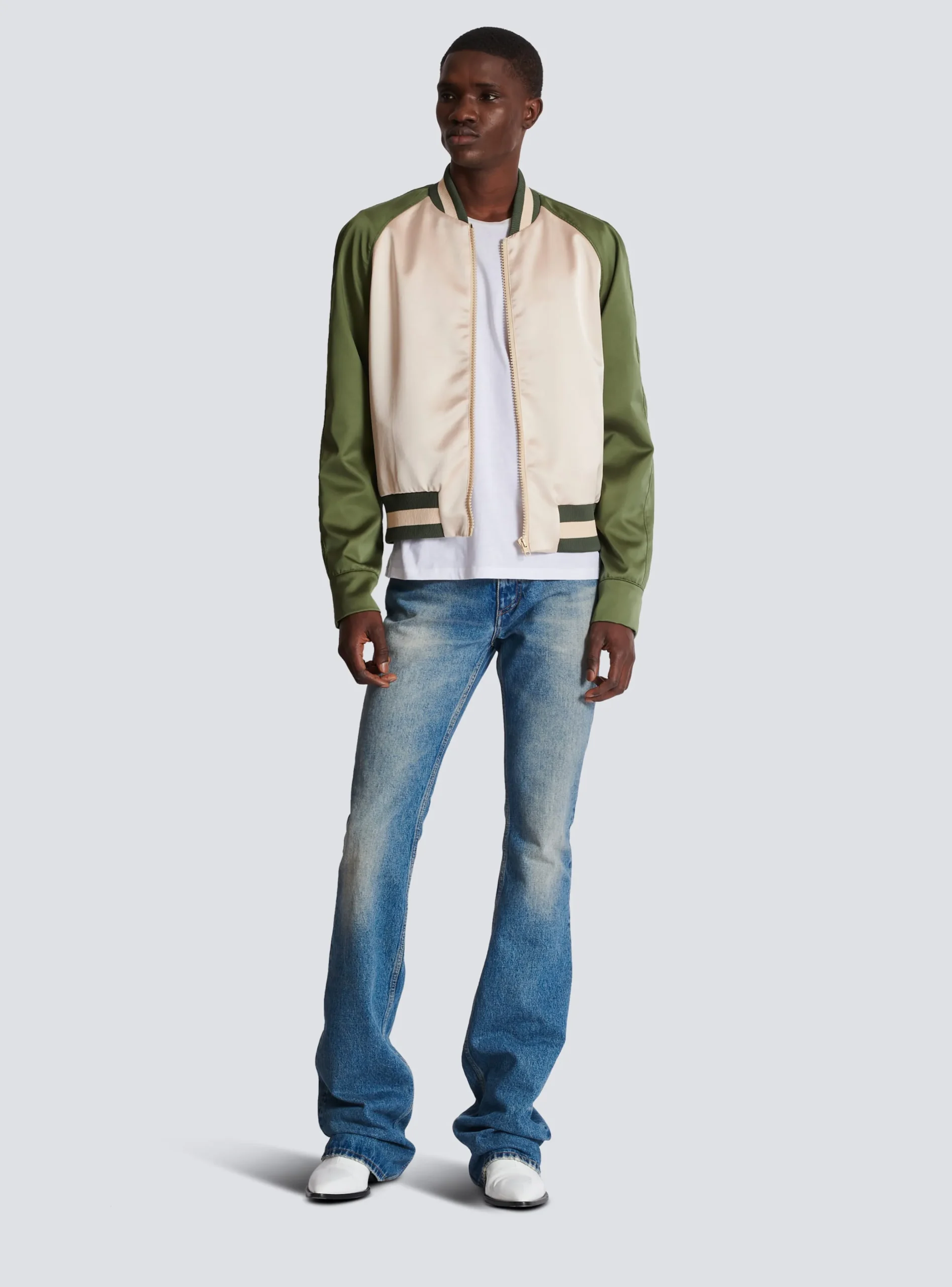 Wash Vintage Denim Jeans-Balmain Store