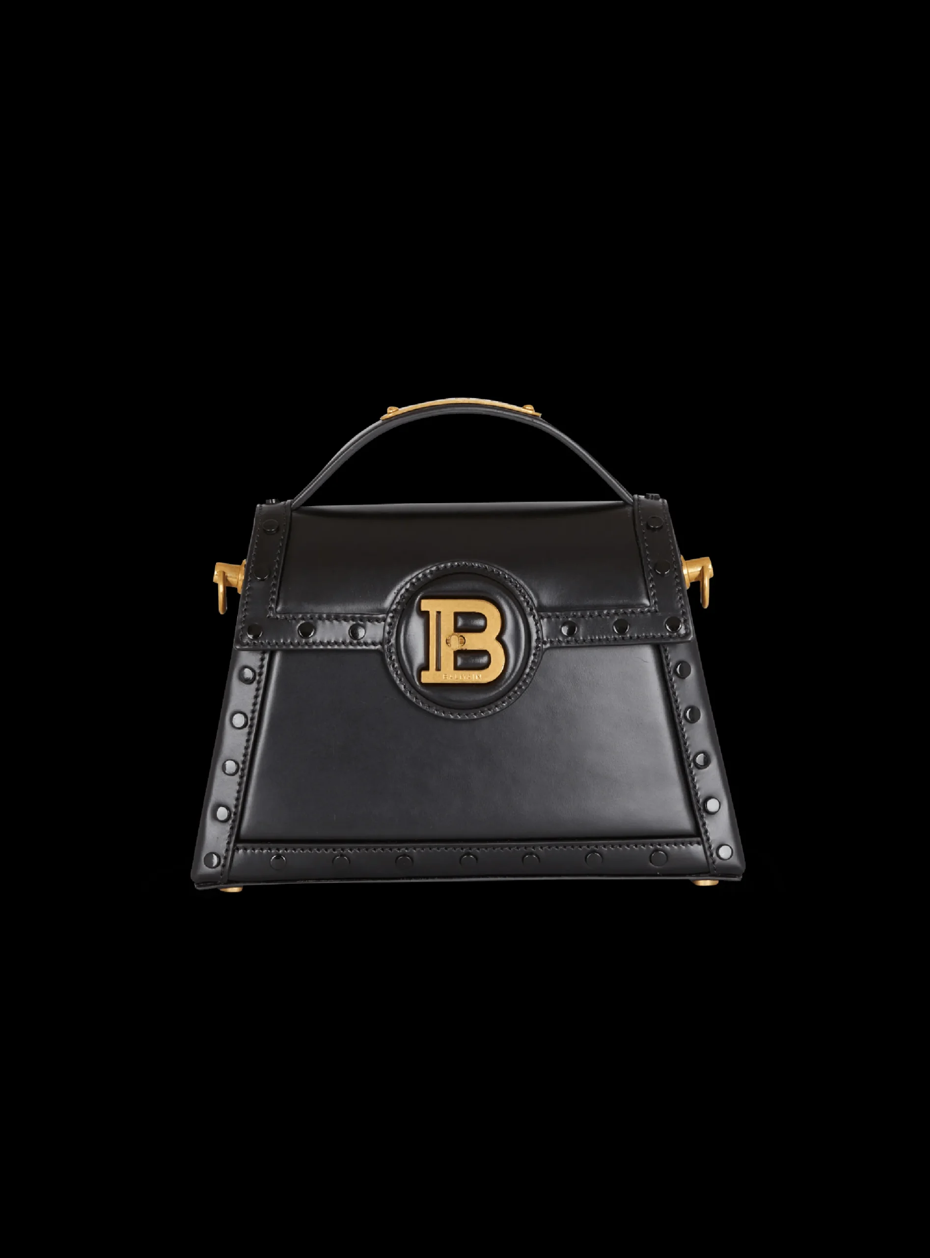 Box Leather B-Buzz Dynasty Bag-Balmain Discount