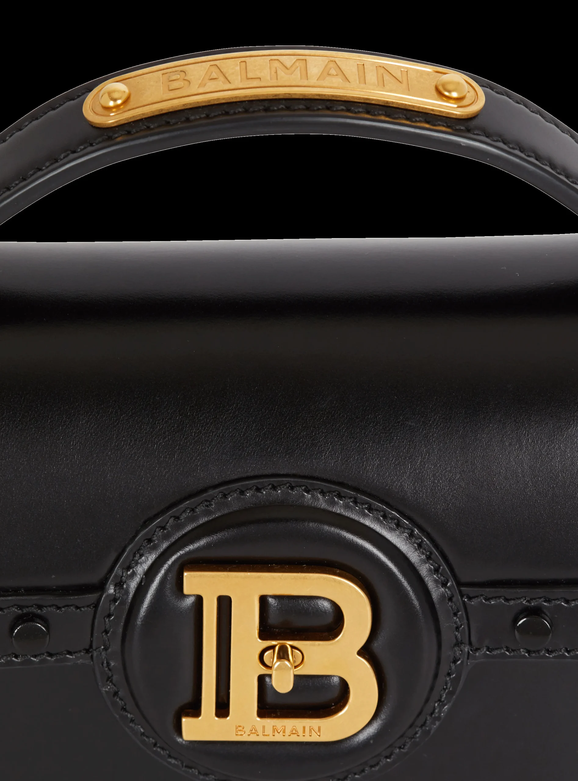 Box Leather B-Buzz Dynasty Bag-Balmain Discount