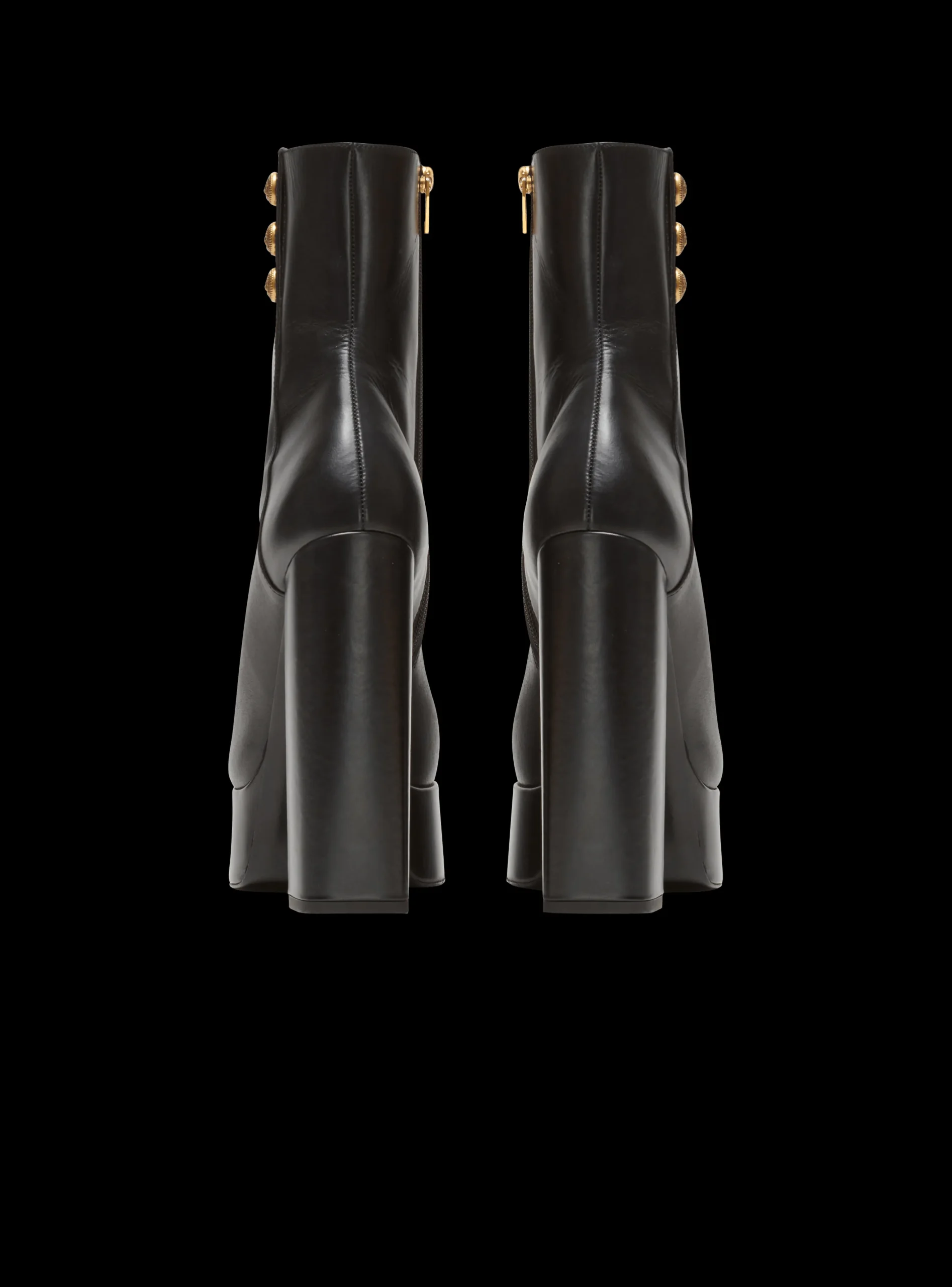 Brune Leather Ankle Boots-Balmain Online