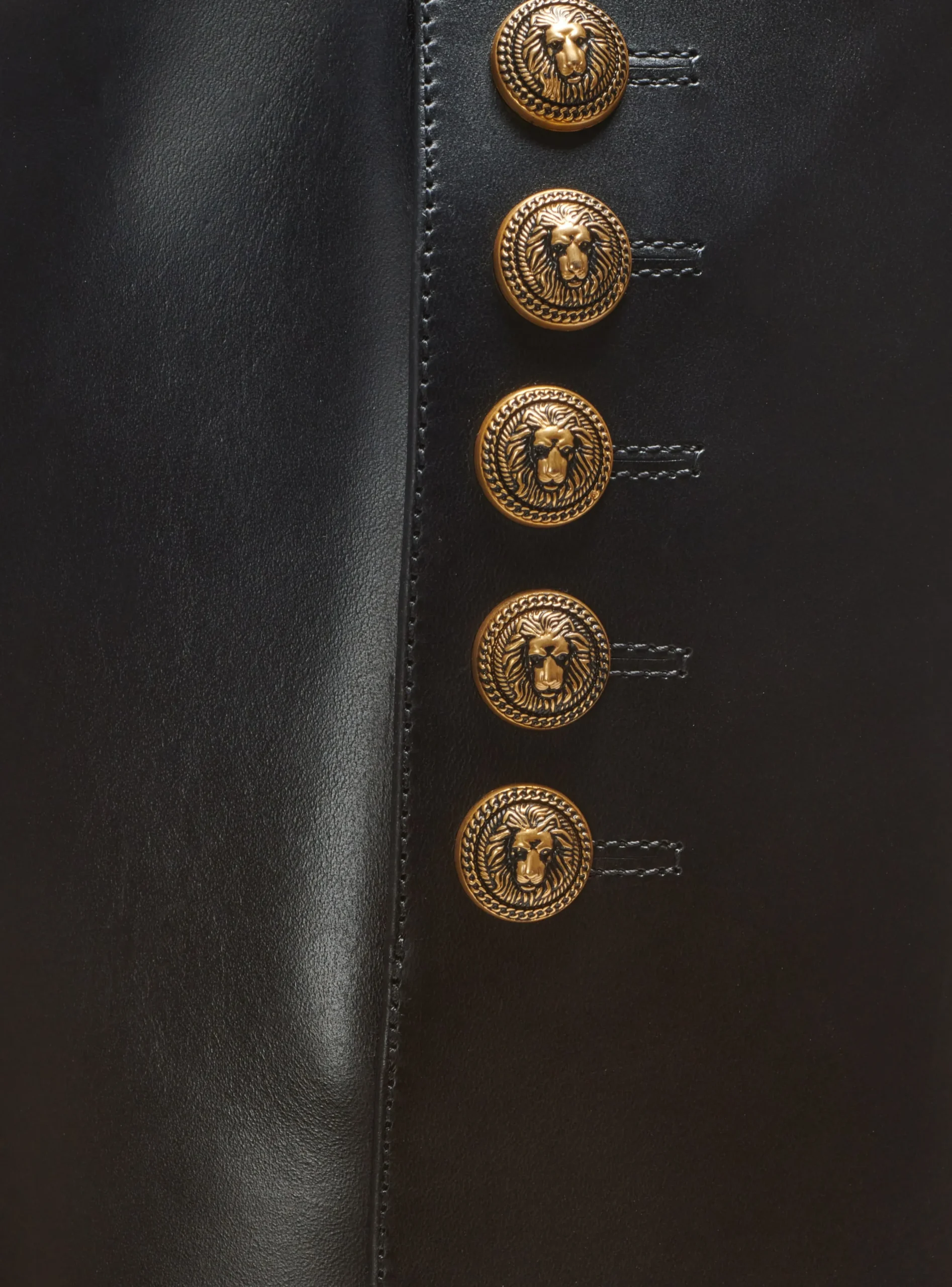 Brune Leather Boots-Balmain New