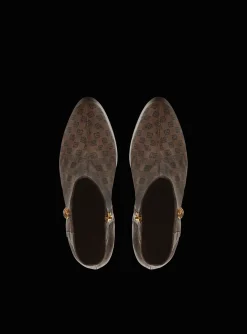 Brune Mini Monogram Boots-Balmain Outlet