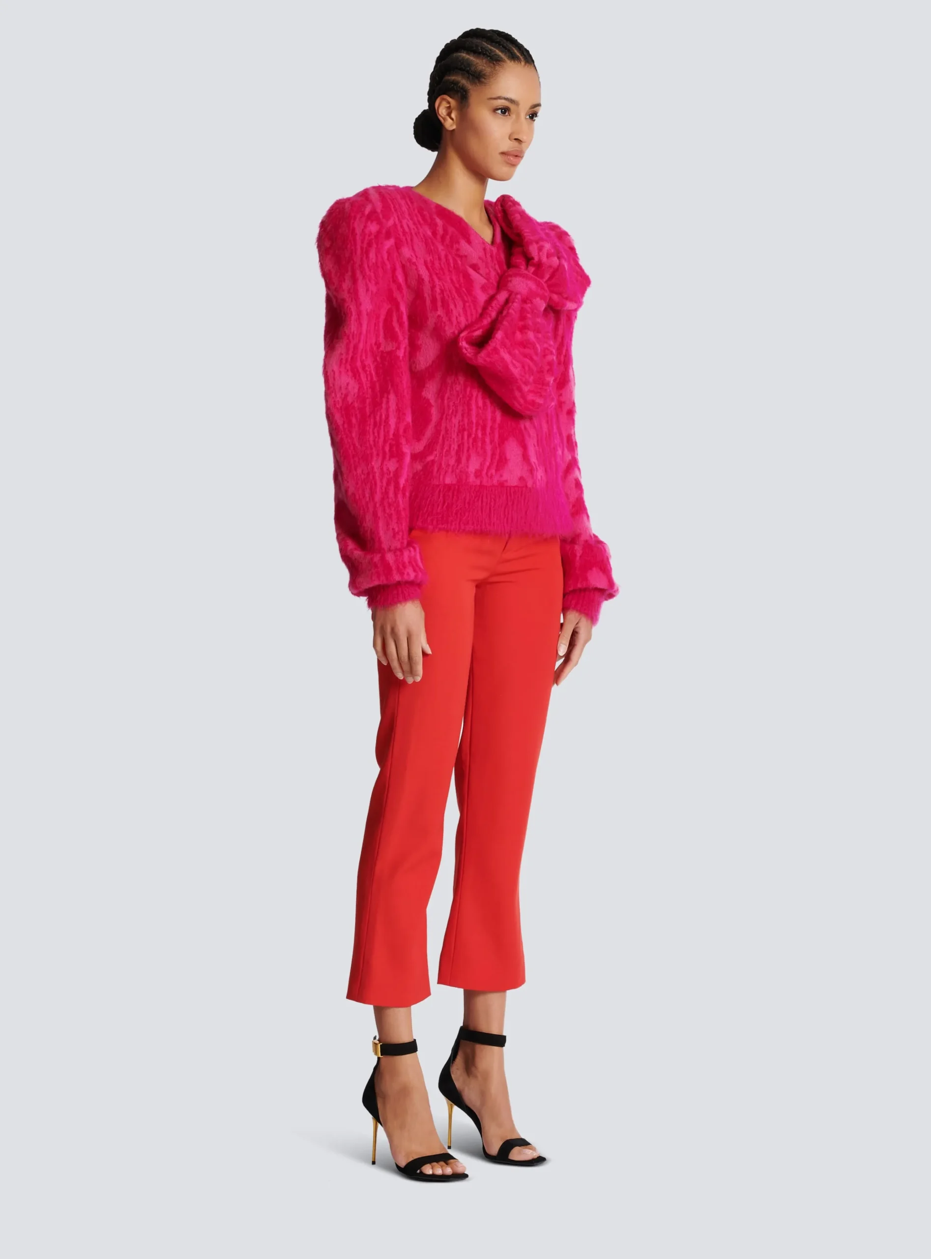 Brushed Mohair Jumper-Balmain Flash Sale