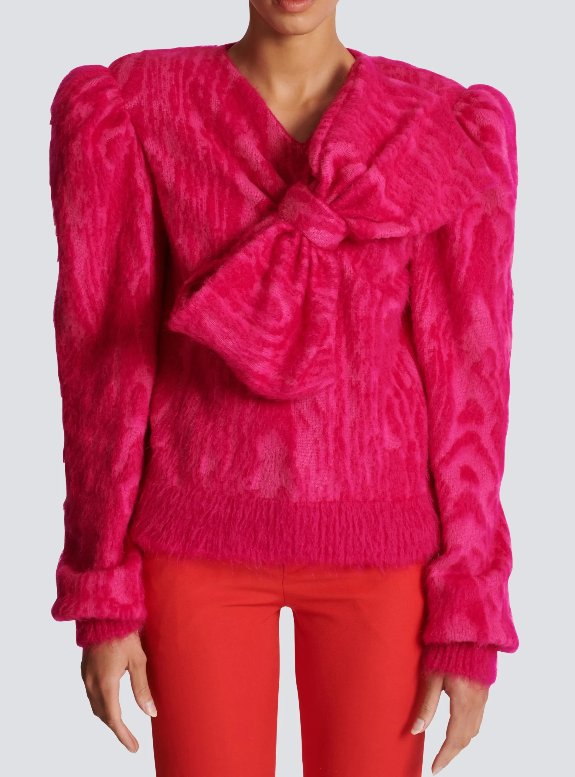 Brushed Mohair Jumper-Balmain Flash Sale