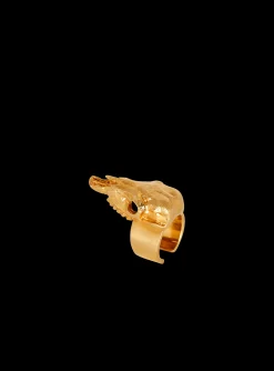 Buffalo Skull Ring-Balmain Store