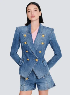 8-button Denim Jacket-Balmain New